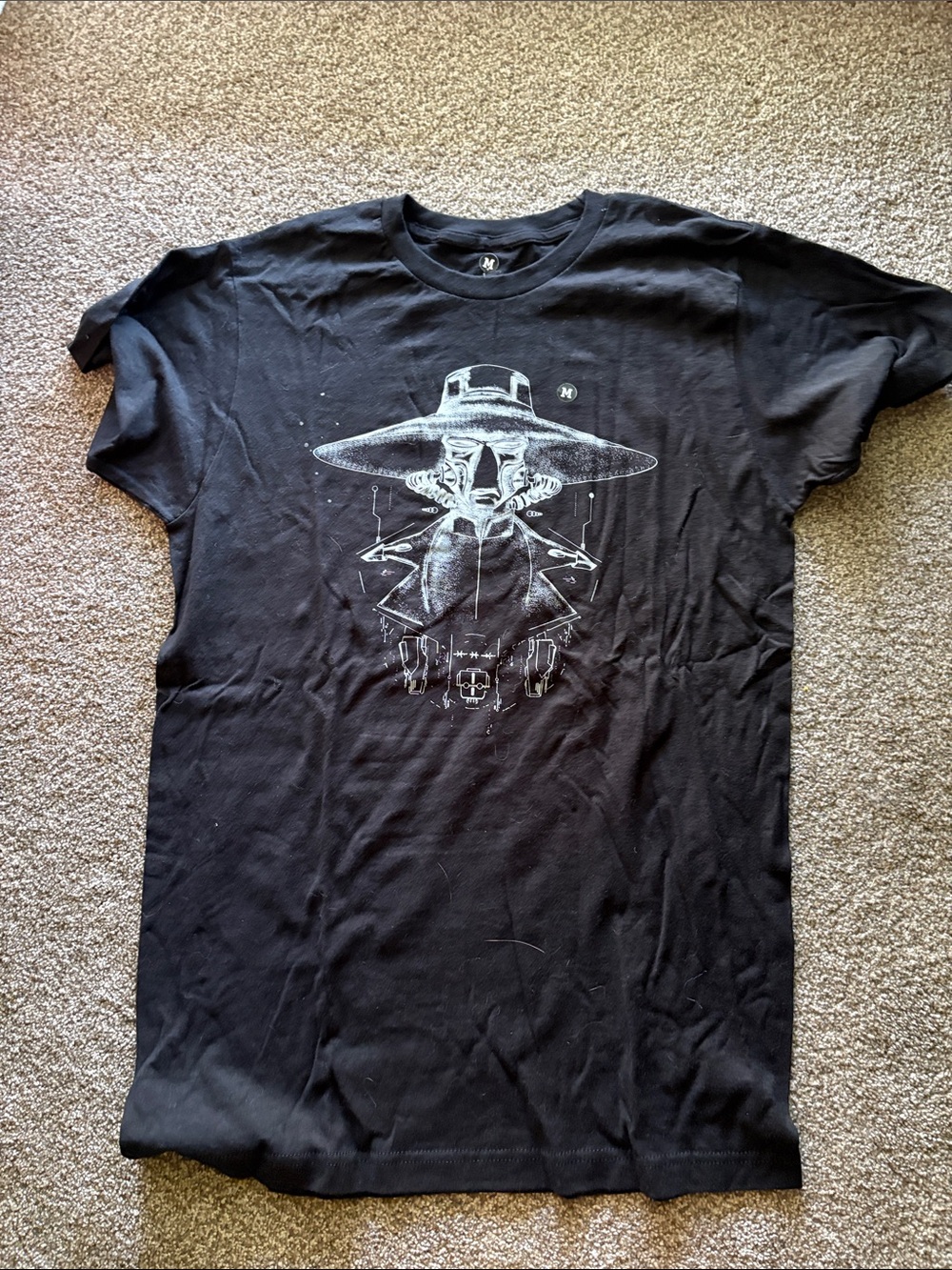 NEW Cad Bane Star Wars tshirt Sz M